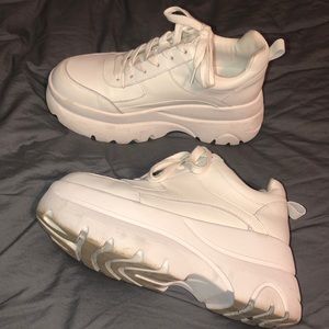 hansel white leather steve madden